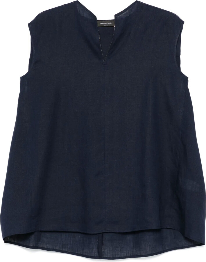Fabiana Filippi Linen Blouse