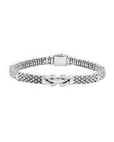 Thumbnail for your product : Lagos Silver Derby Bracelet, 6mm