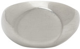 Thumbnail for your product : Jil Sander Silver Classic Chevalier Ring