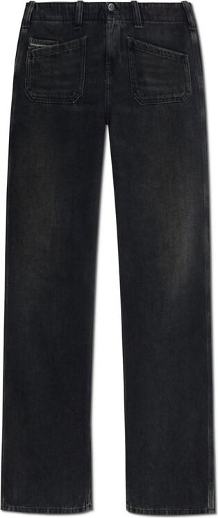 Diesel D-Keate Straight-Leg Jeans