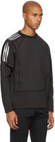 Thumbnail for your product : adidas x Kolor Black Spacer Crew Sweatshirt