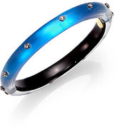 Thumbnail for your product : Alexis Bittar Neo-Bohemian Lucite & Crystal Rivet Bangle Bracelet