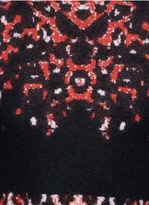 Thumbnail for your product : Nobrand Pixel leopard wool knit sweater
