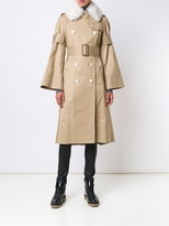 Thumbnail for your product : Sacai Buckle Sleeve Trench Coat