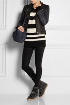Thumbnail for your product : Isabel Marant Nowles shearling-lined leather concealed wedge boots