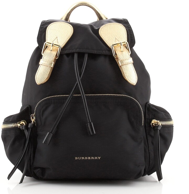 Burberry Rucksack Backpack Nylon with Leather Small - ShopStyle