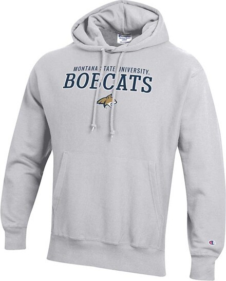 Montana State Bobcats Champion Hoodie Small Grey