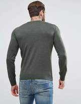Thumbnail for your product : Farah Mullen Slim Fit Merino Sweater in Green