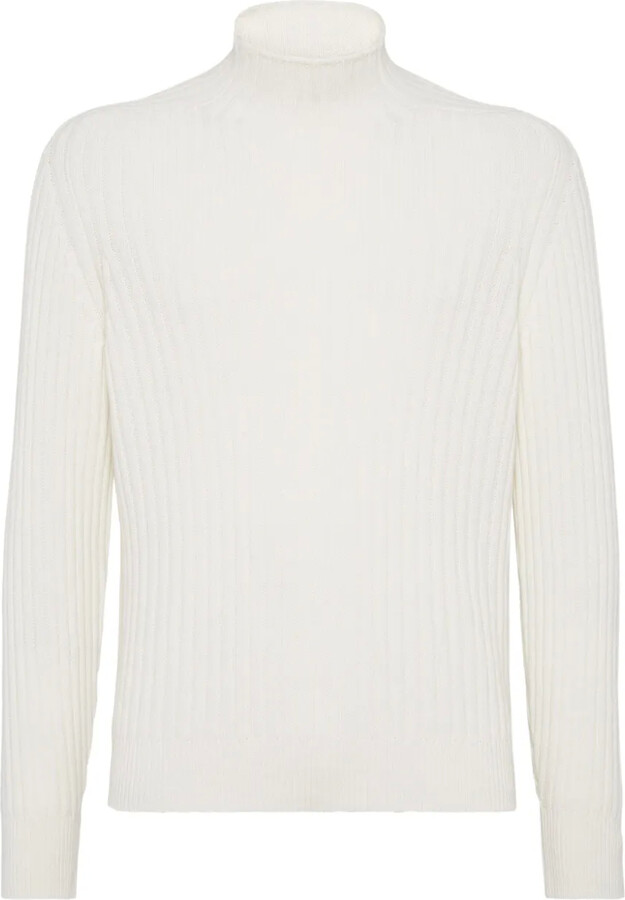Brunello Cucinelli Wide-Ribbed Sweater