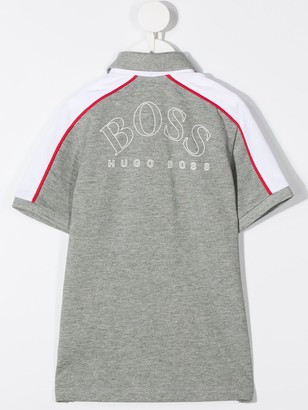 Boss Kidswear Logo Print Polo Shirt