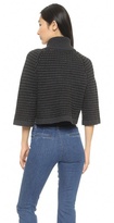 Thumbnail for your product : Alice + Olivia Basketweave Turtleneck Sweater