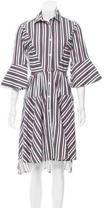 Palmer Harding Stripe A-Line Dress