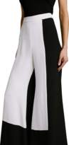 Thumbnail for your product : Cushnie Two-Color Wide Leg Pants