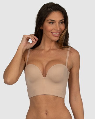 Wonderbra Women's Nude Sports Bras & Crops - Ultimate Padded Backless Bra -  ShopStyle Plus Size Lingerie
