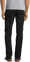 Thumbnail for your product : J Brand Jeans Tyler Distressed Slim-Fit Denim Jeans, Black Solace