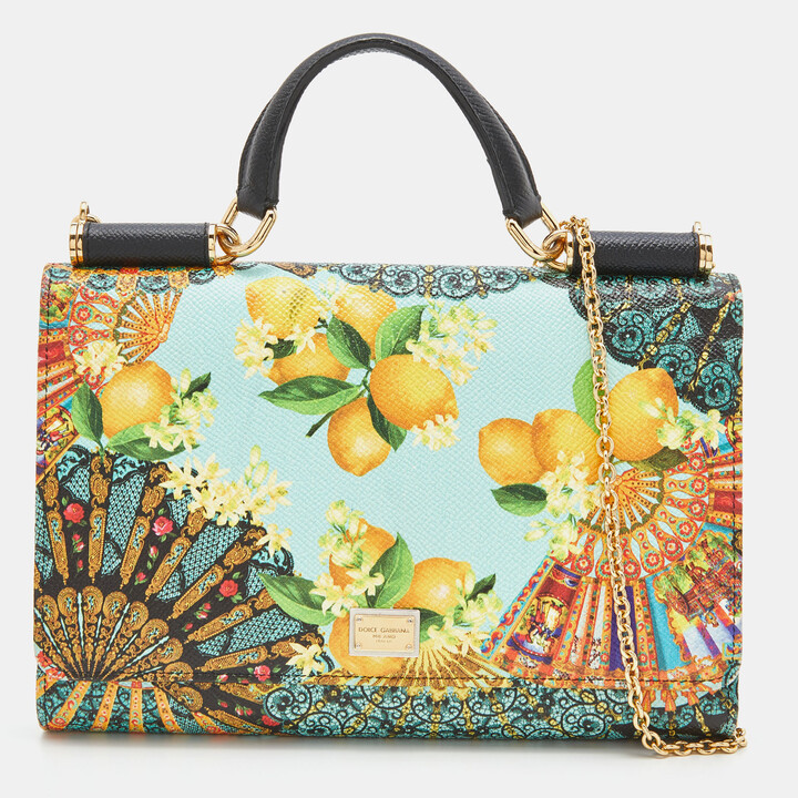 Dolce & Gabbana small Sicily patchwork denim shoulder bag - ShopStyle