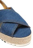 Thumbnail for your product : Marc Jacobs Denim Platform Espadrille Sandals