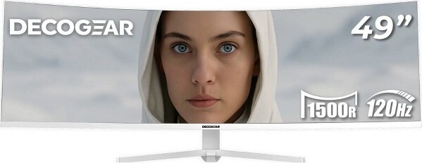 Deco Gear DecoGear49"CurvedUltrawideMonitor144Hz,1ms,32:9WDFHD(3840×1080)