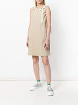 Thumbnail for your product : Love Moschino woven neck shift dress