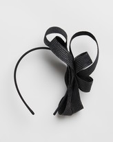 Thumbnail for your product : Max Alexander - Women's Black Fascinators - Wide Loops Racing Fascinator - Size One Size at The Iconic