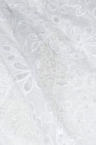Thumbnail for your product : Nina Ricci Broderie anglaise cotton-blend dress