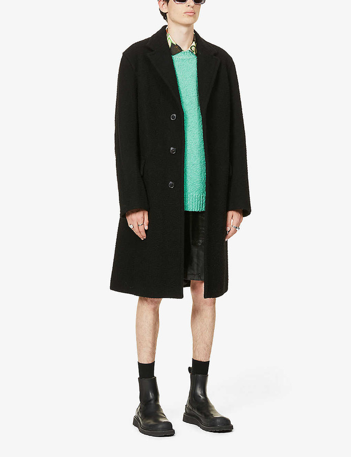 Dries Van Noten Rawly single-breasted wool coat - ShopStyle Outerwear