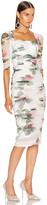 Thumbnail for your product : Dolce & Gabbana Floral Midi Dress in Rose | FWRD