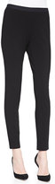 Thumbnail for your product : Eileen Fisher Stretch Ponte Leggings, Black, Women's