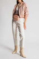 Thumbnail for your product : AllSaints ‘Barely’ Frayed Jeans Women's Cream