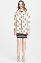 Thumbnail for your product : RED Valentino Polka Dot Oversize Coat