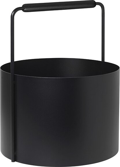 Blomus ASHI Firewood Basket in Black