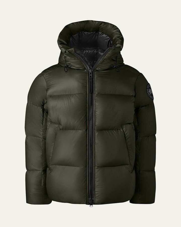 Canada Goose Men's Crofton Black Disc Puffer Jacket