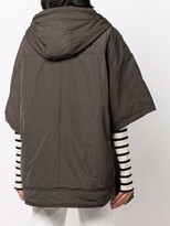 Thumbnail for your product : Aspesi Zip-Up Hooded Coat