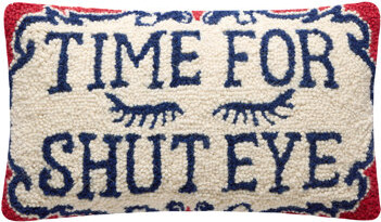 Makers Collective JG Co. By Amie And Jolie Sikes Time For Shut Eye Hook Pillow