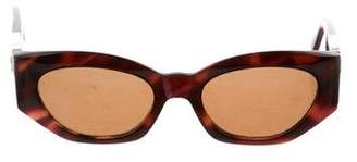 Gianni Versace Medusa Tortoiseshell Sunglasses