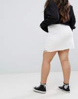 Thumbnail for your product : ASOS Curve CURVE Nibbled Mini Skirt