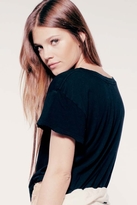 Thumbnail for your product : Wildfox Couture Black Tie Hippy Crewneck in Black