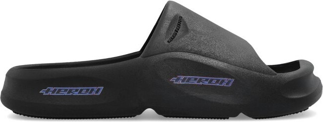 Heron Preston Square Toe Slip-On Slides