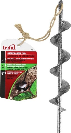 Bond BondSteelGardenMetalHandleRotoDiggerAuger,30Inches