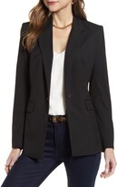 Thumbnail for your product : Halogen One-Button Blazer