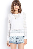 Thumbnail for your product : Forever 21 Boho Raglan Top