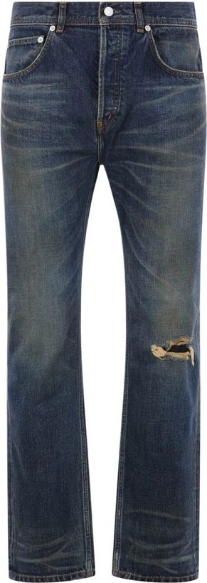 Enfants Riches Deprimes Distressed Straight-Leg Jeans