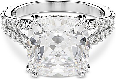 Swarovski Stilla Square Crystal Ring