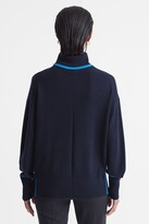 Thumbnail for your product : Reiss Wool Blend Roll Neck Jumper