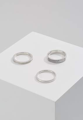 Emporio Armani 3 PACK Ring silber