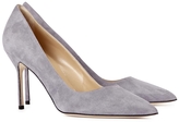 Thumbnail for your product : Manolo Blahnik BB light grey suede pumps