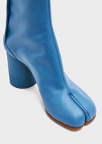 Thumbnail for your product : Maison Margiela Women's Tabi Boot in Blue Turquoise, Size 36 | Leather