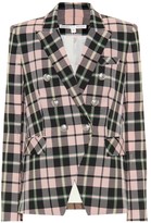 Thumbnail for your product : Veronica Beard Miller Dickey checked blazer