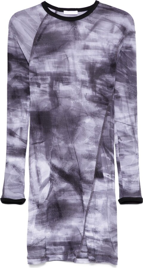 Helmut Lang Scribble Dress