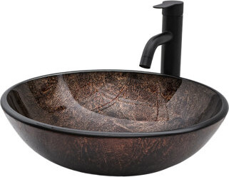 Man Wah Elegant Functionality Tempered Glass Artistic Style For Versatile Bathrooms
